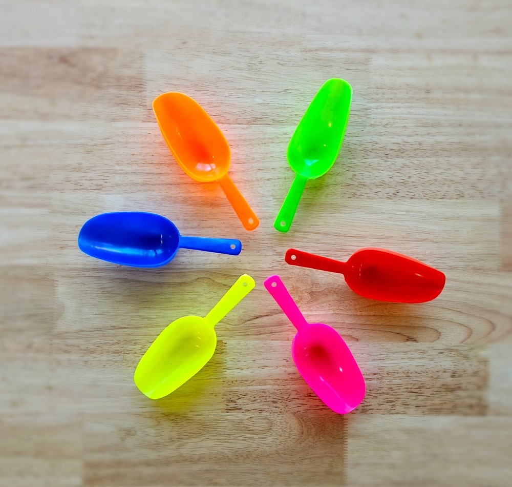 Colorful Scoops for Sensory Play | Montessori Play Tools | Fine Motor Activity