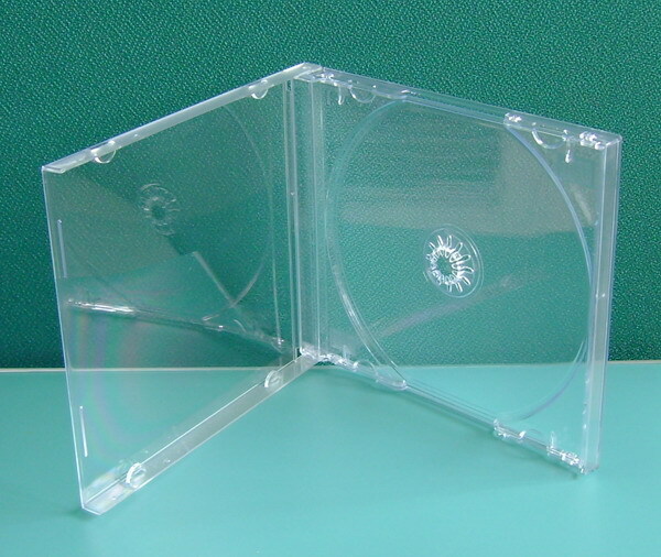 5 TOP QUALITY 10.4MM SINGLE CD JEWEL CASE W/CLEAR TRAY KC04PK CDA FREE SHIPPING