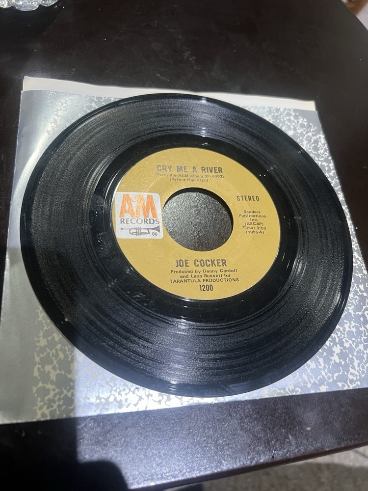 Joe Cocker Give Peace A Chance, Cry Me A River 45