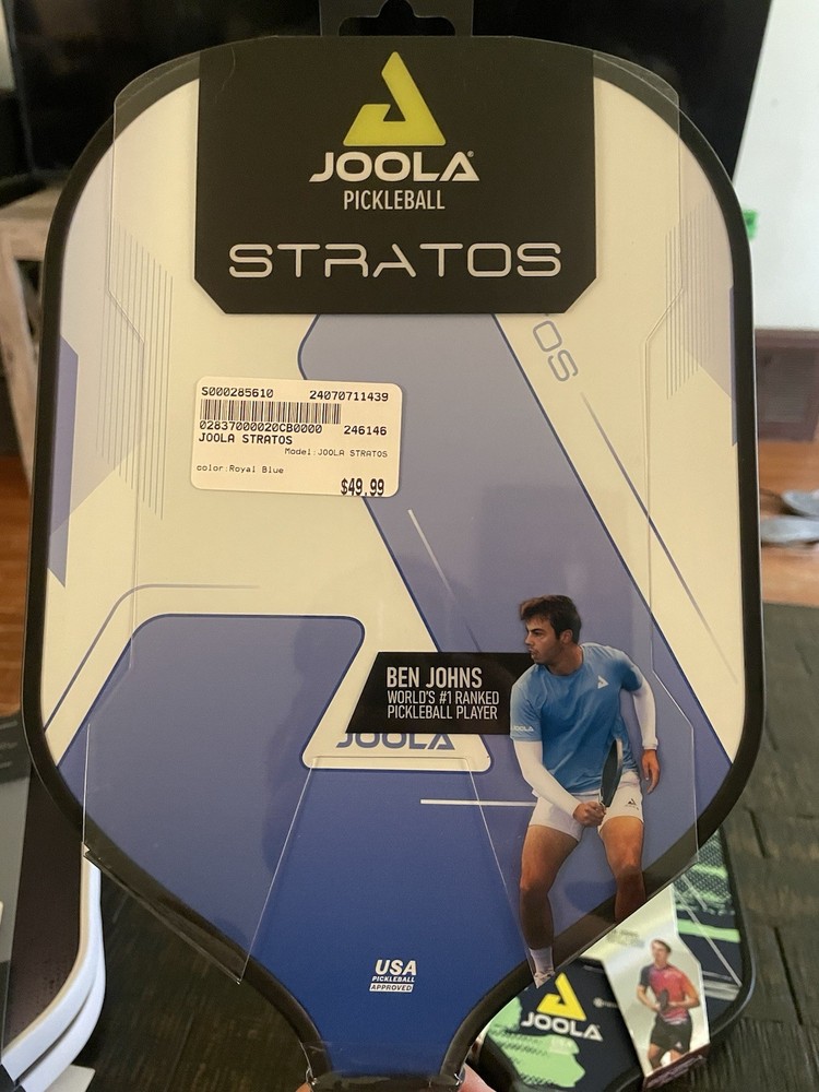 Ben Johns Joola Stratos Performance Pickleball Paddle