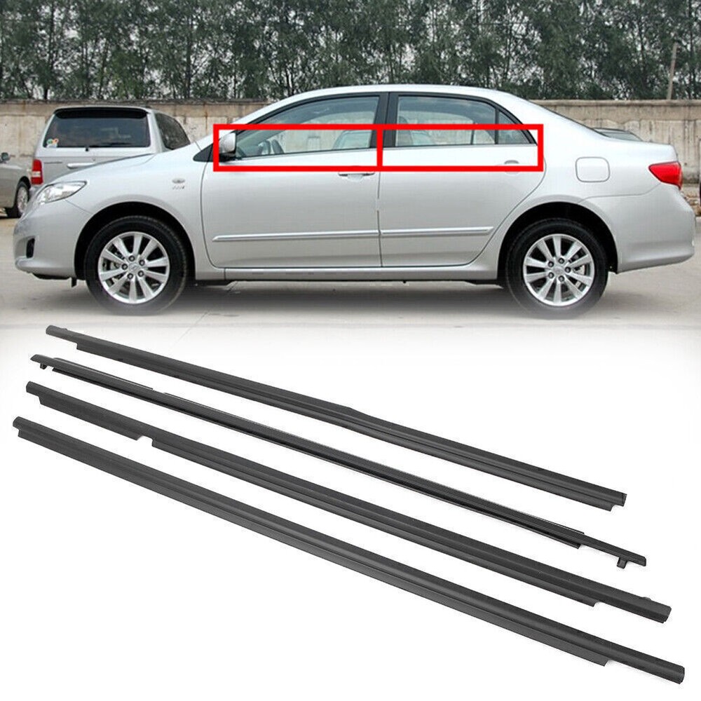 Cinturón de sellado para molduras de ventana exterior para Toyota Corolla 2009-2012
