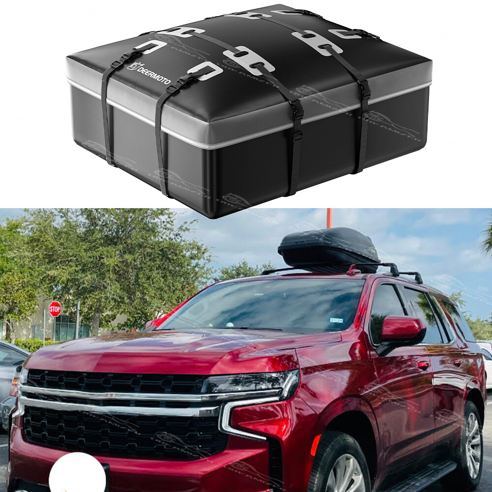 15 Cubic For Chevrolet Tahoe Roof Bag Cargo Carrier Waterproof Luggage Storage