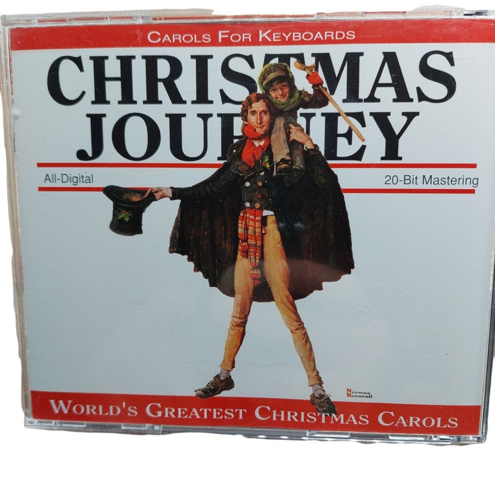 Christmas Journey Carols For Keyboards Music Intersound 20-Bit Mastering 1996 CD