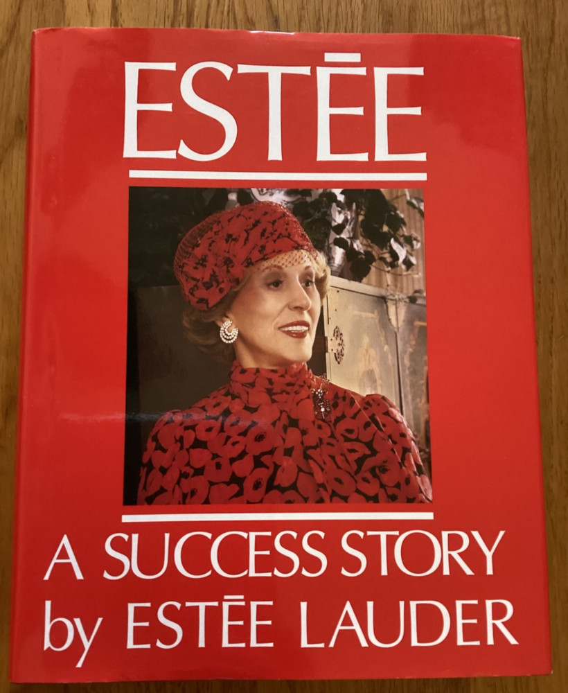 Estee Lauder Autographed 