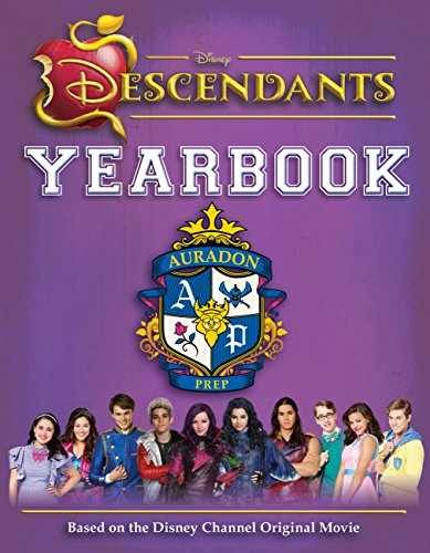 Disney Descendants Yearbook - Hardcover, by Time Inc. Books - Acceptable r