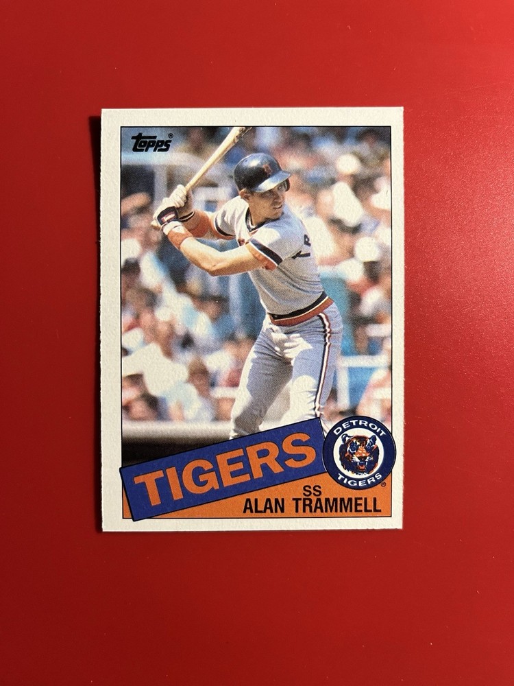 1985 Topps #690 Alan Trammell Detroit Tigers
