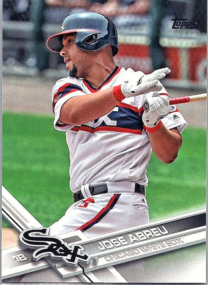 2017 Topps #593 Jose Abreu Chicago White Sox