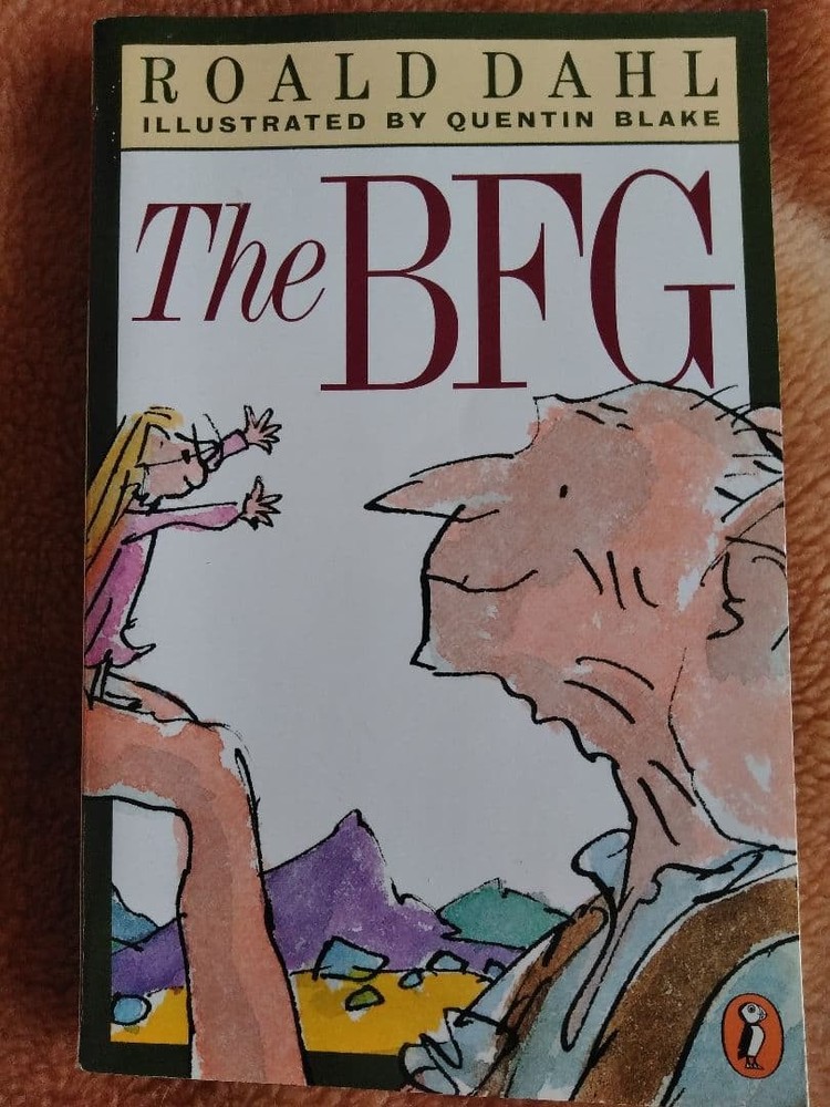 The BFG by Roald Dahl Quentin Blake Illustrated Puffin Books 80s Edition