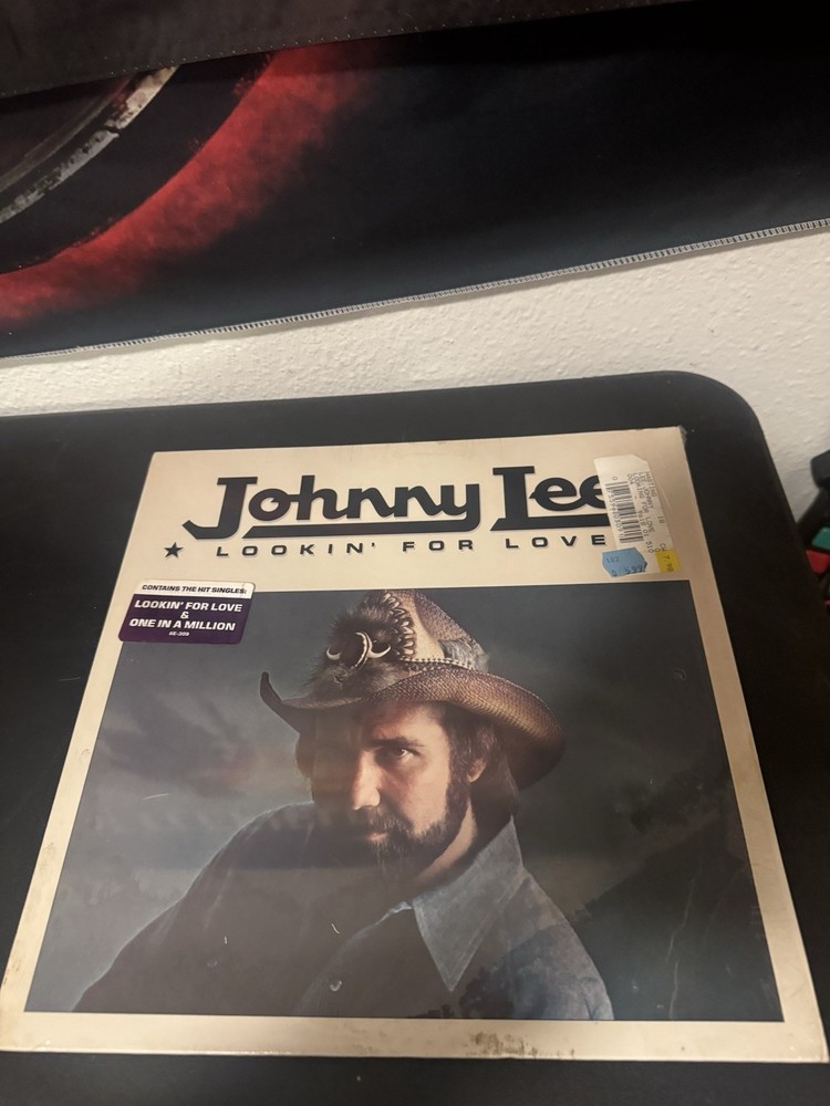 Johnny Lee - Lookin' For Love 1980 USA Original LP Vinyl In Shrink - 6E-309
