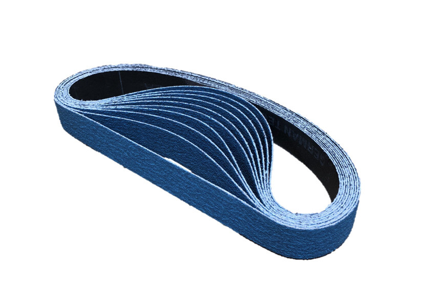 5 belts 13 x 457mm Zirconium Sanding Belts 40/60/80/120g Power File Long Lasting