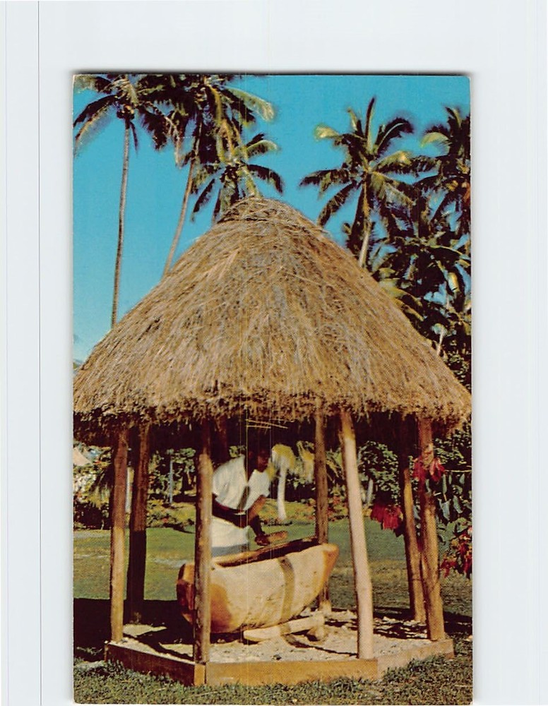 Postcard Fijian Lali Fiji