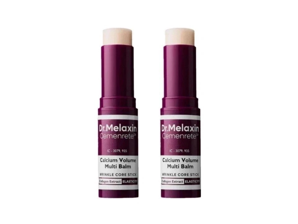 2PACK Dr.Melaxin Cemenrete Calcium Multi Balm - Anti Wrinkle Face & Eye Stick