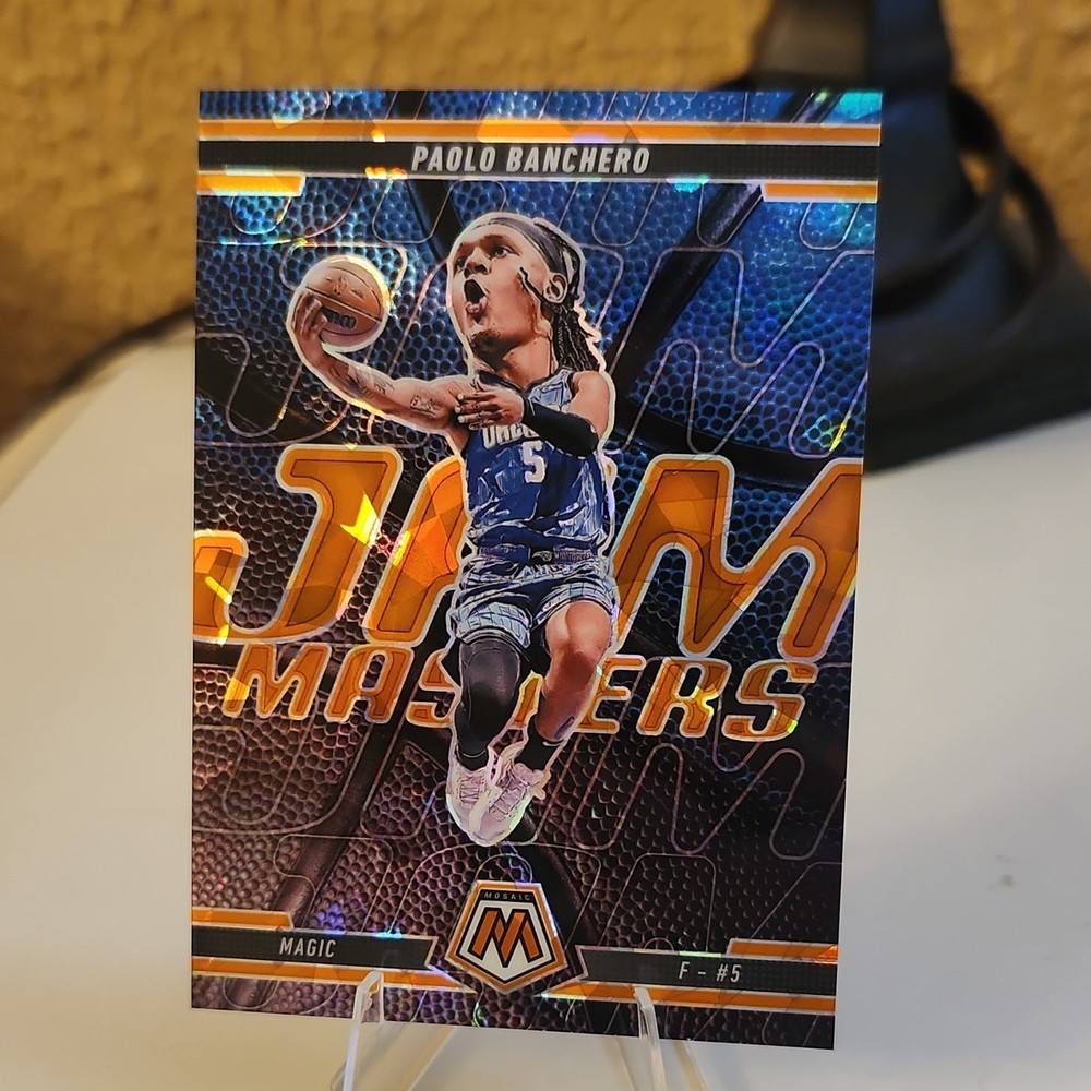 2024-25 Panini Mosaic Jam Masters Prizm - Paolo Banchero #11 /49 Magic