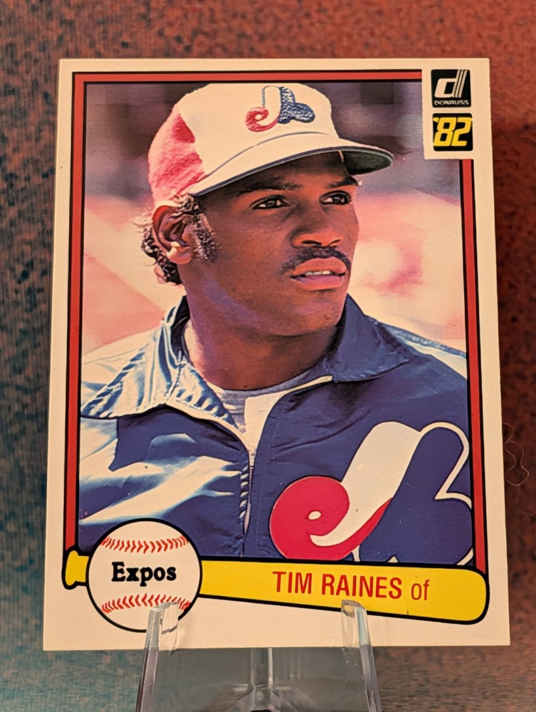 1982 Donruss #214 Tim Raines