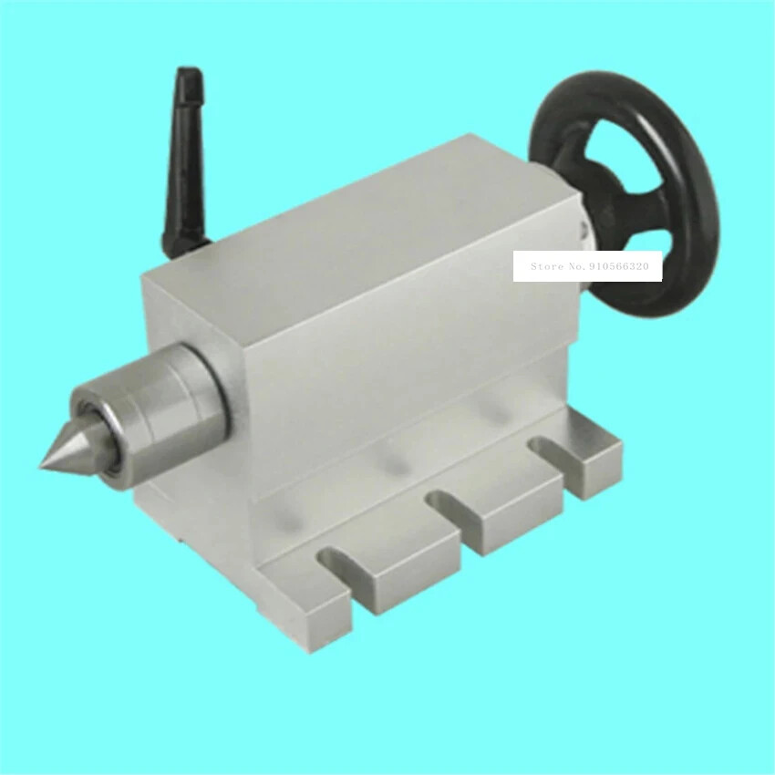 Woodworking Machine Parts Engraving Machine Tailstock Rotary Axis Height 65MM