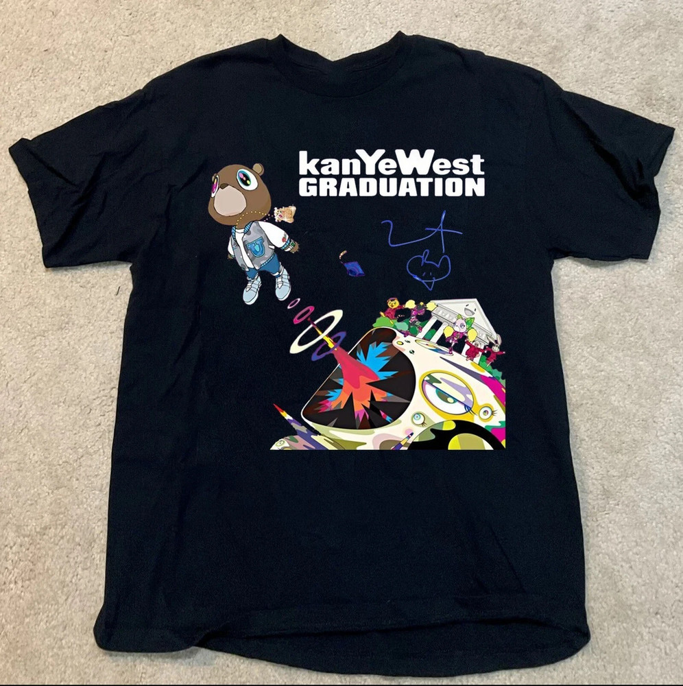 See Kanye West Graduation Day Man Woman T-shirt All Size QT1829