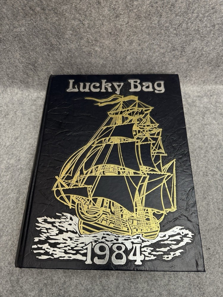 1984 Lucky Bag United States Naval Academy USNA Yearbook HC