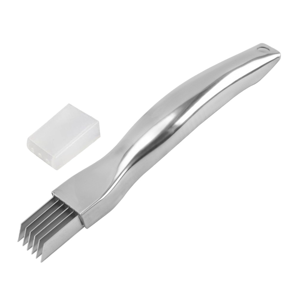 Kitchen Scallion Cutter Stainless Steel Kitchen Vegetable Shredder Chive Cutter