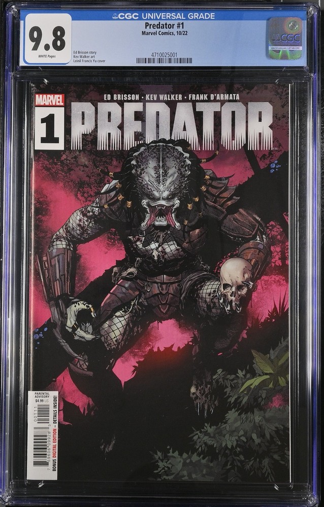 Predator 1 CGC 9.8