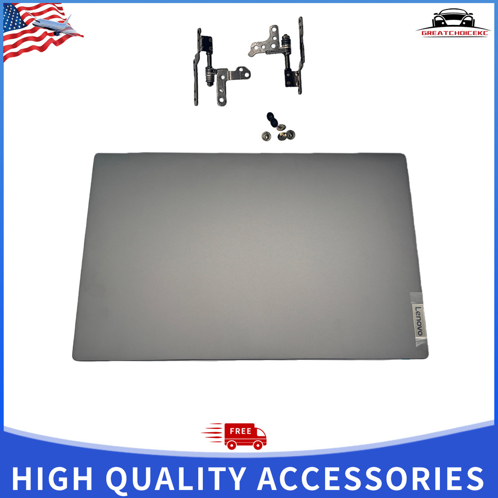 NEW Lcd Back Cover + Hinges For Lenovo ideapad 5 15IIL05 15ARE05 15ITL05 15ALC05