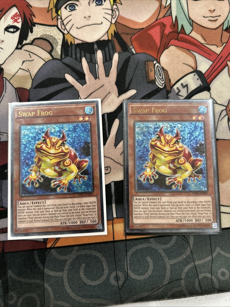 Euro Swap Frog UTR OP03-EN001 Yugioh OTS Pack 3 Unlimited x2