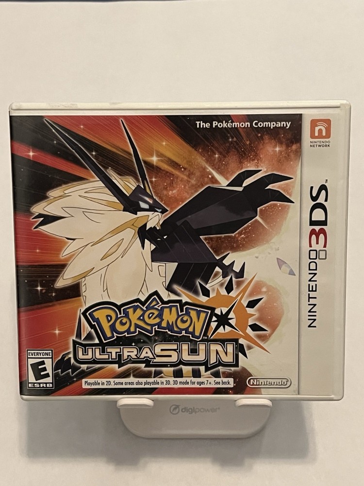 Pokemon Ultra Sun - Nintendo 3DS ~ Very Good Condition ~ UNTESTED ~ SEE PHOTOS