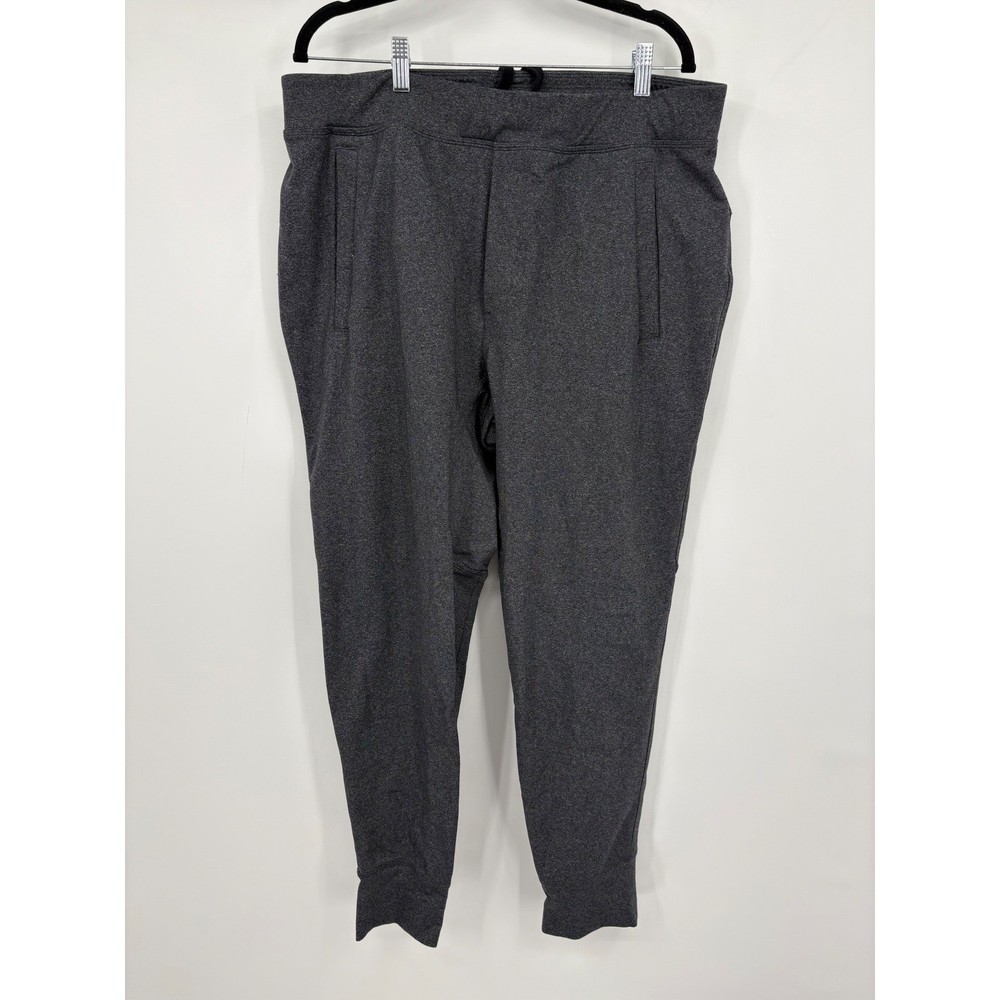 Lululemon ABC Jogger Mens XXL Heathered Dark Gray Tapered Athletic Pants