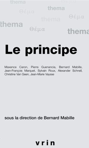 Le Principe, Paperback by Mabille, Bernard (EDT), Like New Used, Free shippin...