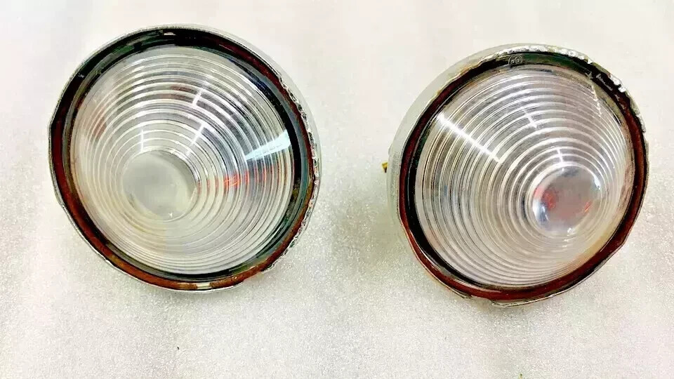 FITS WILLYS JEEP GPW MB CJ3A CJ3B CJ2A M38 M35 PARKING/TURN SIGNAL CLEAR LIGHT