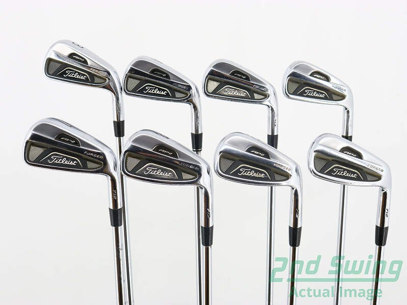 Titleist 712 AP2 Iron Set 3-PW Stiff Steel Right Handed +1/4 Inch