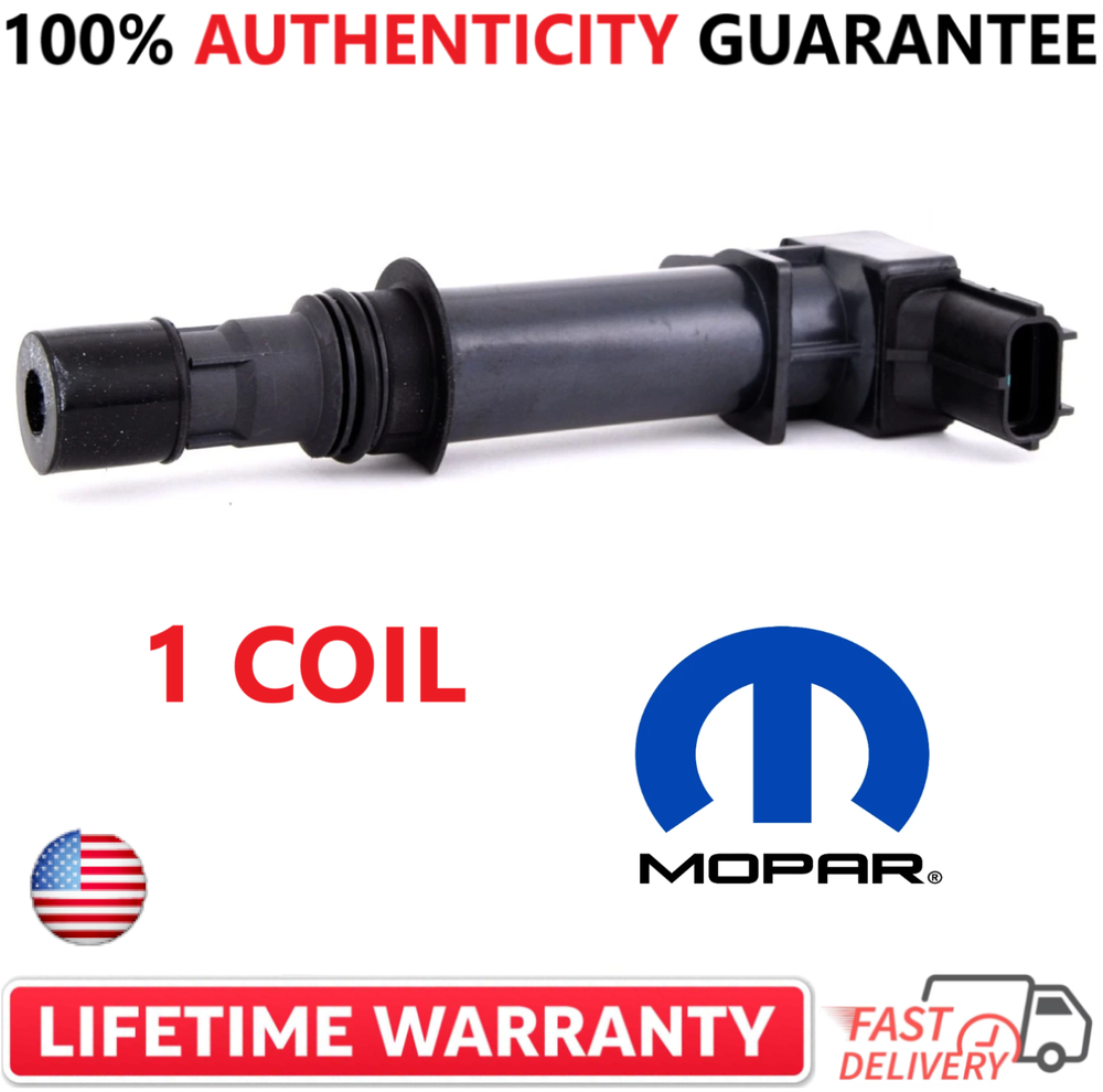 x1 OEM MOPAR  Ignition Coil For 1999-2008 Dodge Jeep 3.7L 4.7L, 56028138AF