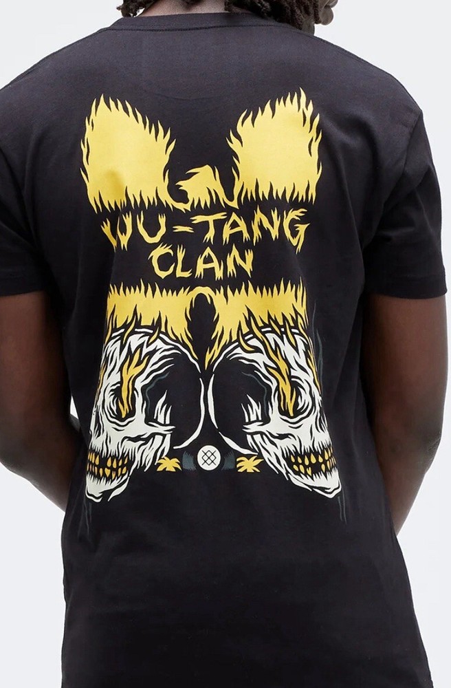 Black Stance Wu-Tang Clan Skull Graphic Tee Men's M New with Tags