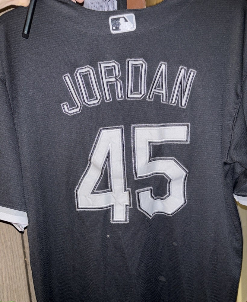 Nike Mens Black Jordan  Baseball Jersey Size 2x