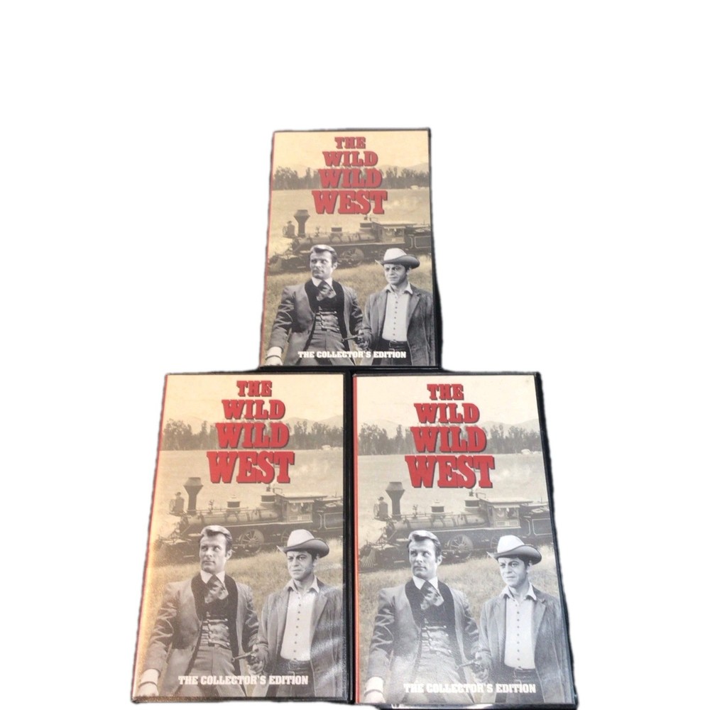 The Wild Wild West, Collector's Edition, 1993 VHS tape lot TV episodes, 1965