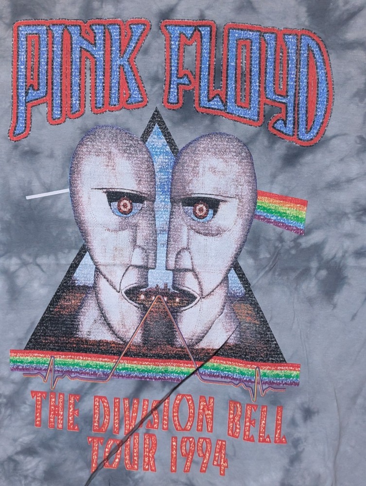 Pink Floyd Men's T-shirt Tie-Dye 