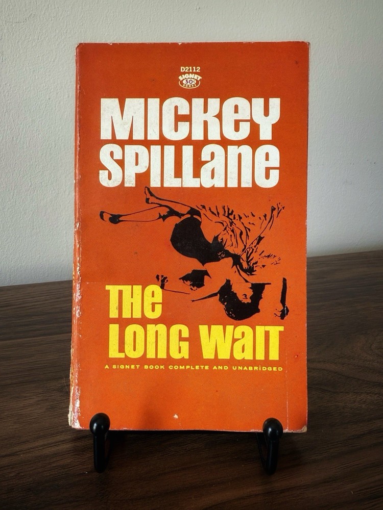 A Vintage 1962 Paperback Copy Of The Long Wait By Mickey Spillane