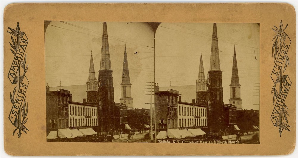 NEW YORK SV - Buffalo Churches - American Series 1880s