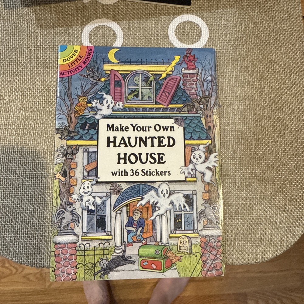 Make Your Own Haunted House with 36 Stickers by Cathy Beylon