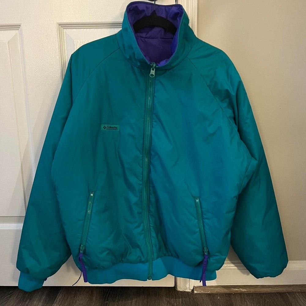 Vintage Columbia Sportswear Reversible Puffer Jacket - Men’s Large