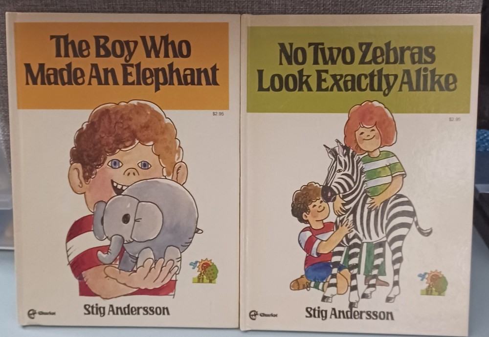 Lot Of 2 Hardcover Stig Andersson Books