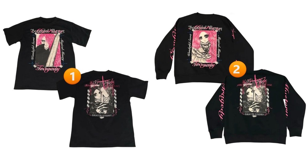 SALE! Drain Gang Bladee Martyr Tour 2025 Reprint T-shirt OR Sweatshirt