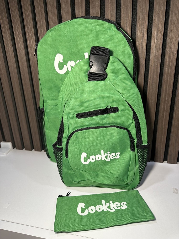 Cookies backpack set 3 piece set  - Green Color