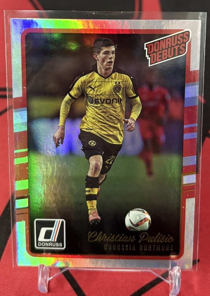 2016-17 Panini Donruss - Donruss Debuts Christian Pulisic #224 Holographic (RC)