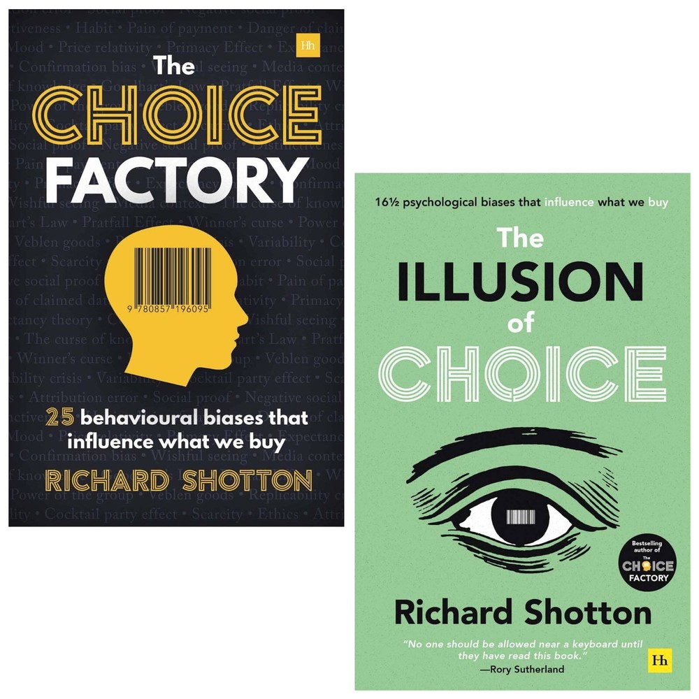 Richard Shotton The Choice Factory 2 Books Set - Non Fiction - Paperback