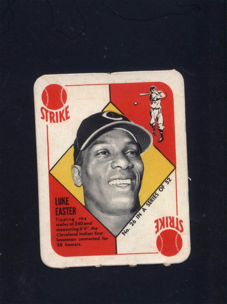 1951 Topps Red Backs #26 Luke Easter Indians (EX/MT)