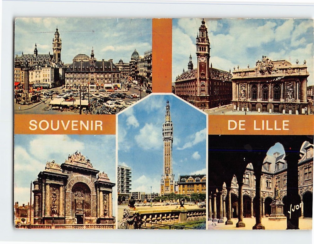 Postcard Souvenir De Lille France