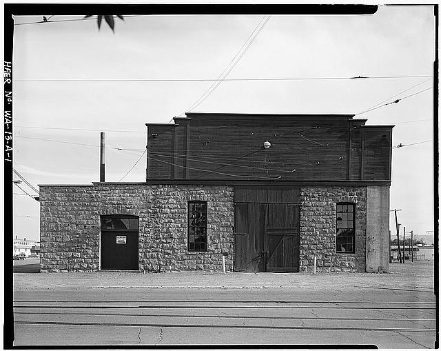 Yakima Washington Yakima Valley Transportation Interurban Railroad Depot 1900s