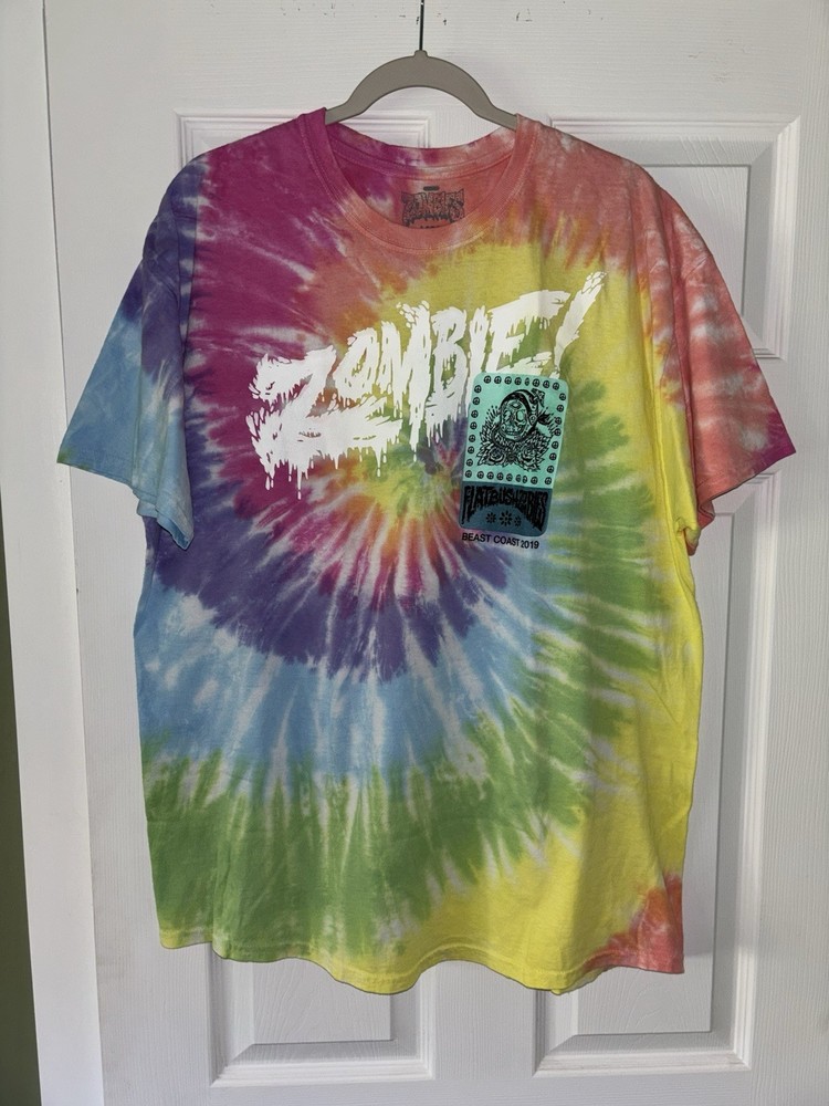 Flatbush Zombies T-Shirt, Escape From New York 2019 Tour - Size Large