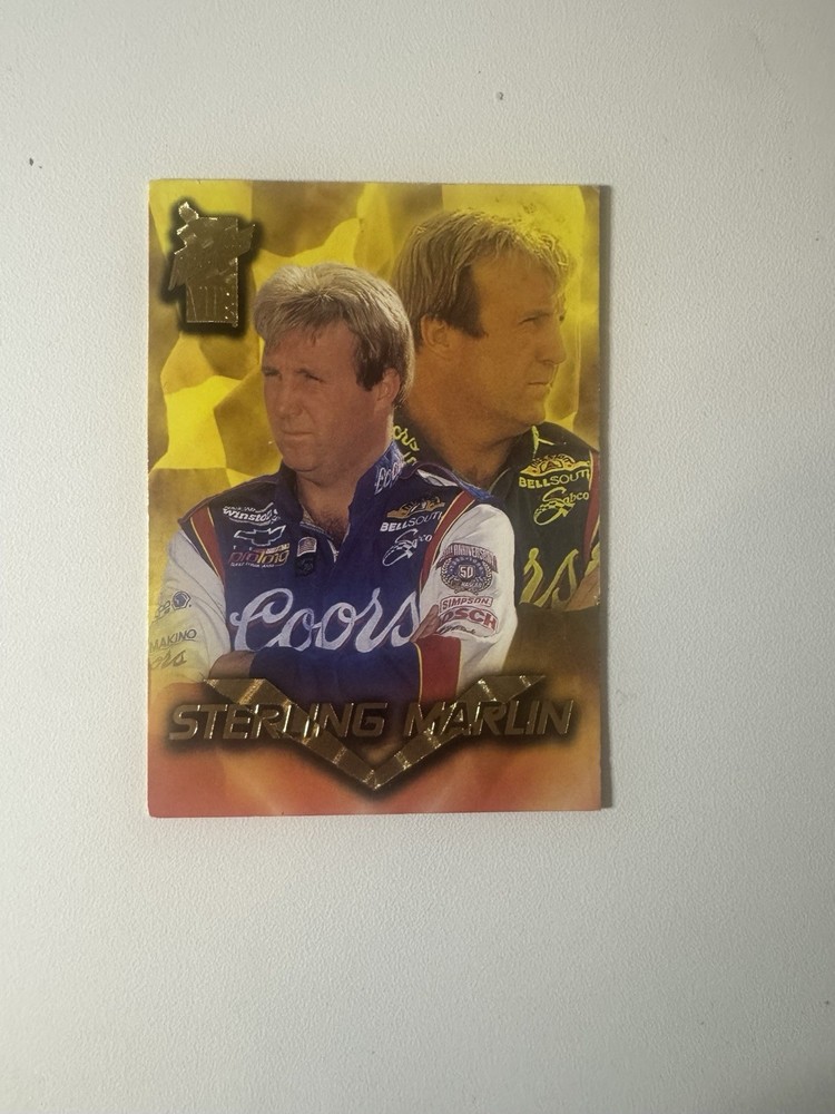 1998 Press Pass VIP STERLING MARLIN Explosive Foil Card #15 NASCAR NM-MT