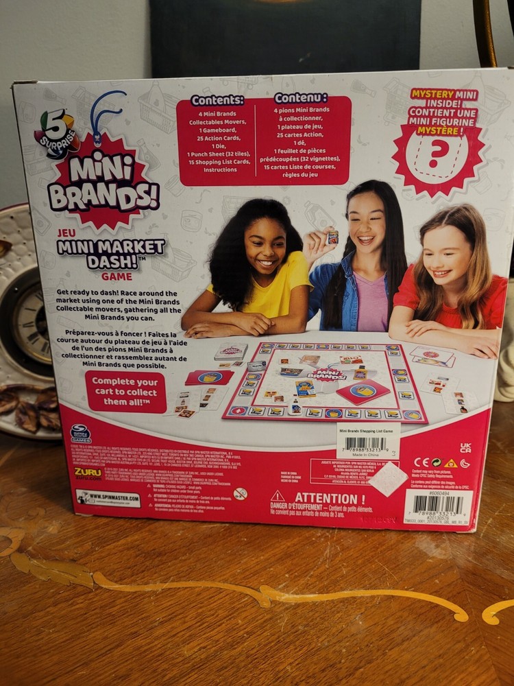 New Mini Brands  Market Dash Food Game